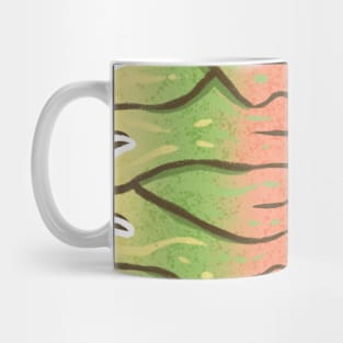 Butterfly metamorphosis pattern Mug